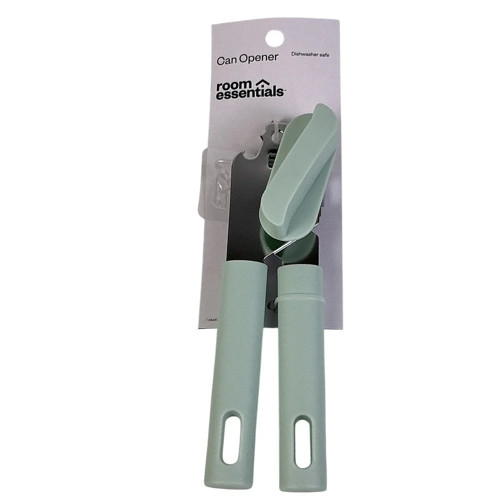 Room Essentials Mint Can Opener & 8pc‎ Measuring Cup Spoon Set NEW